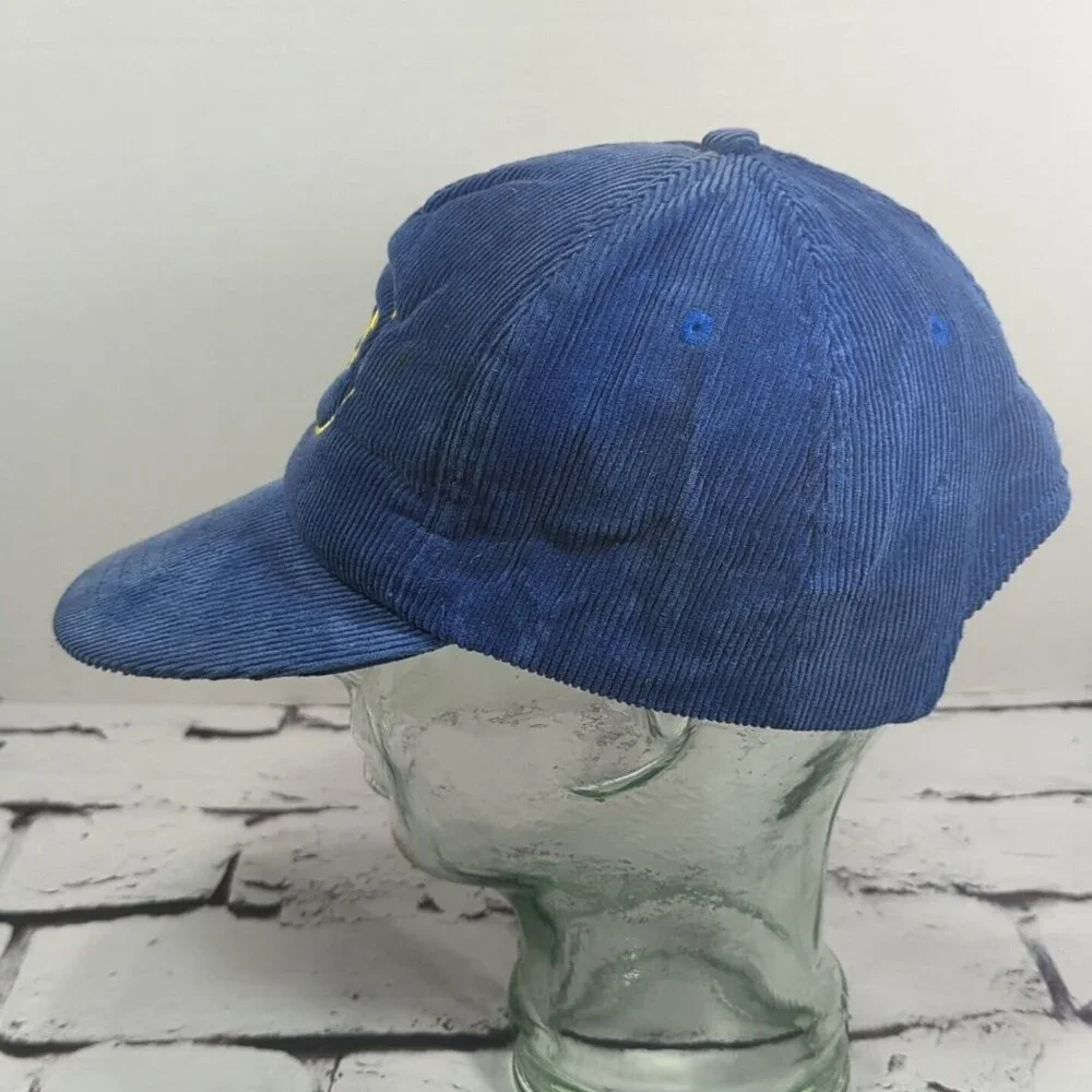 Zep‎ Vintage Corduroy Snapback Foam Front Hat Adjustable Ball Cap